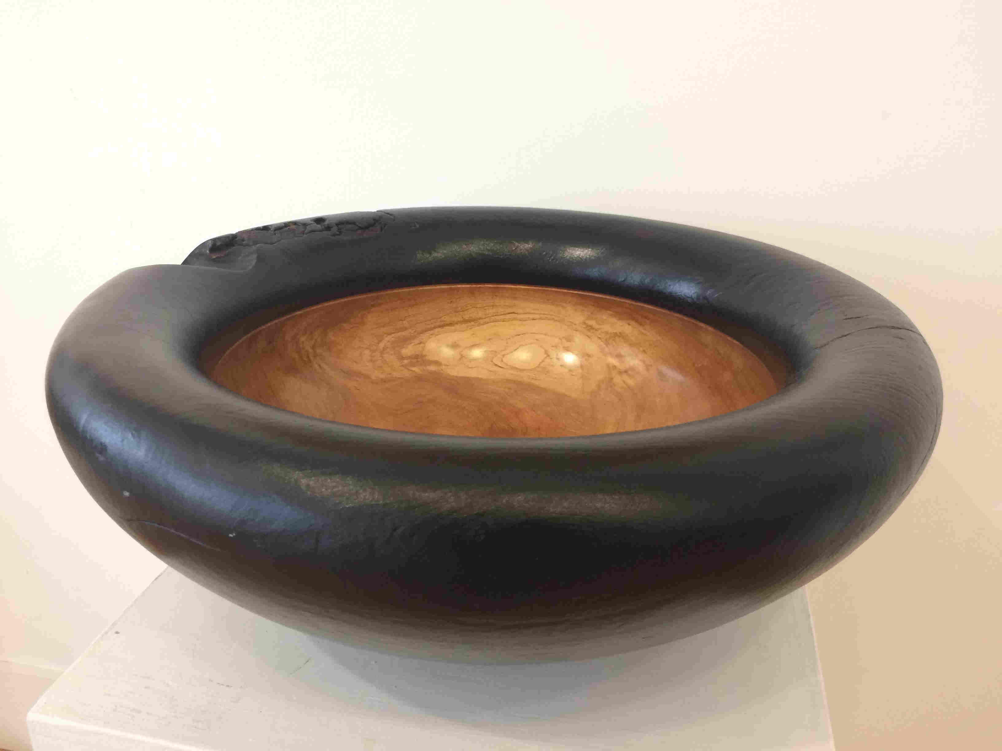 'Spalted Sycamore Bowl' by artist Angus Clyne